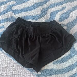 Black lulu hotty hot shorts